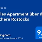 Helles Ueber Den Daechern Rostocks Apartament *