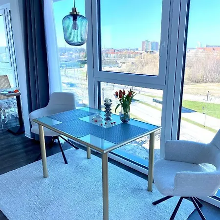 Apartman Helles Ueber Den Daechern Rostocks *