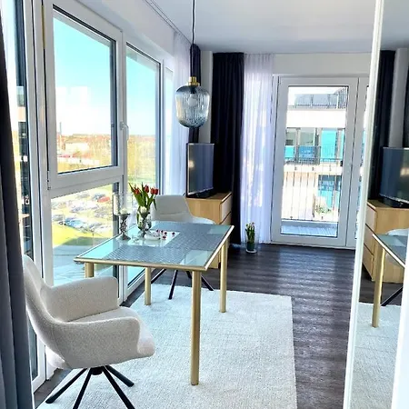 Apartment Helles Ueber Den Daechern Rostocks