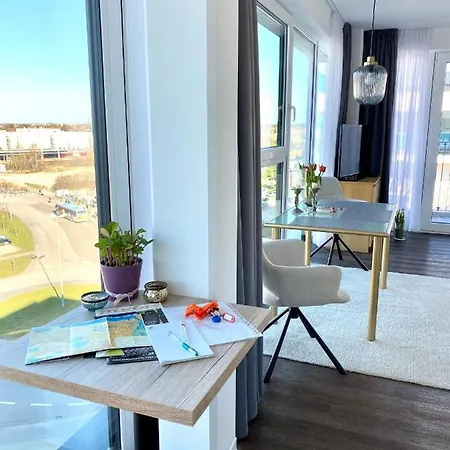 Helles Ueber Den Daechern Rostocks